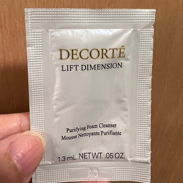 DECORTÉ リフトディメンション ピュリファイング フェイシャルウォッシュのクチコミ「DECORTÉ リフトディメンション ピュリファイング フェイシャルウォッシュ

リフトディメ.....」（1枚目）