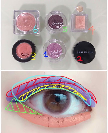 シャインフィックスアイズ/ARITAUM/単色アイシャドウを使ったクチコミ(3枚目)