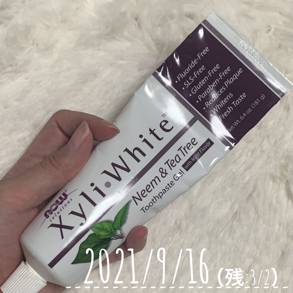 XyliWhite Toothpaste Gel Refreshmint｜Now Foodsの口コミ「NowFoodsのXyliWhiteToo..」  by ECHO(普通肌) | LIPS
