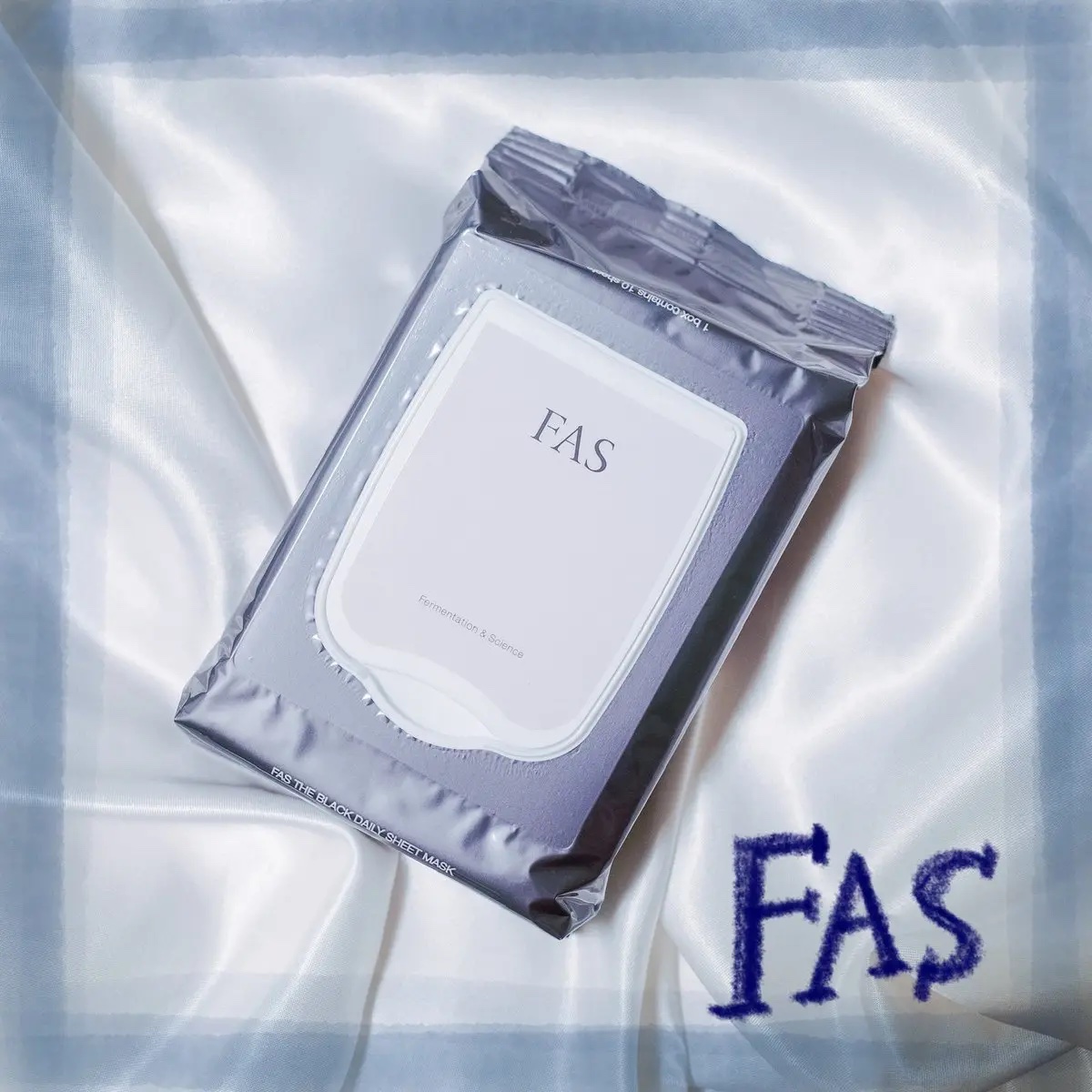 FAS ザ ブラック デイリー シートマスク/FAS/シートマスク・パックを使ったクチコミ（1枚目）