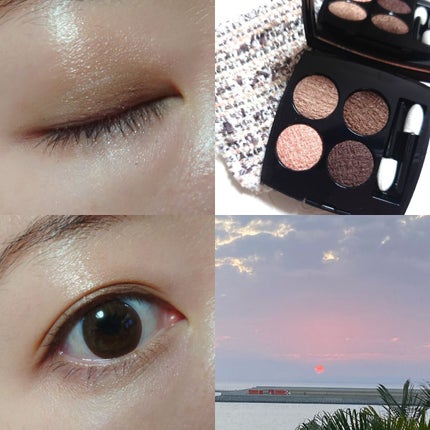 レ キャトル オンブル ツイード/CHANEL/アイシャドウパレットを使ったクチコミ(4枚目)