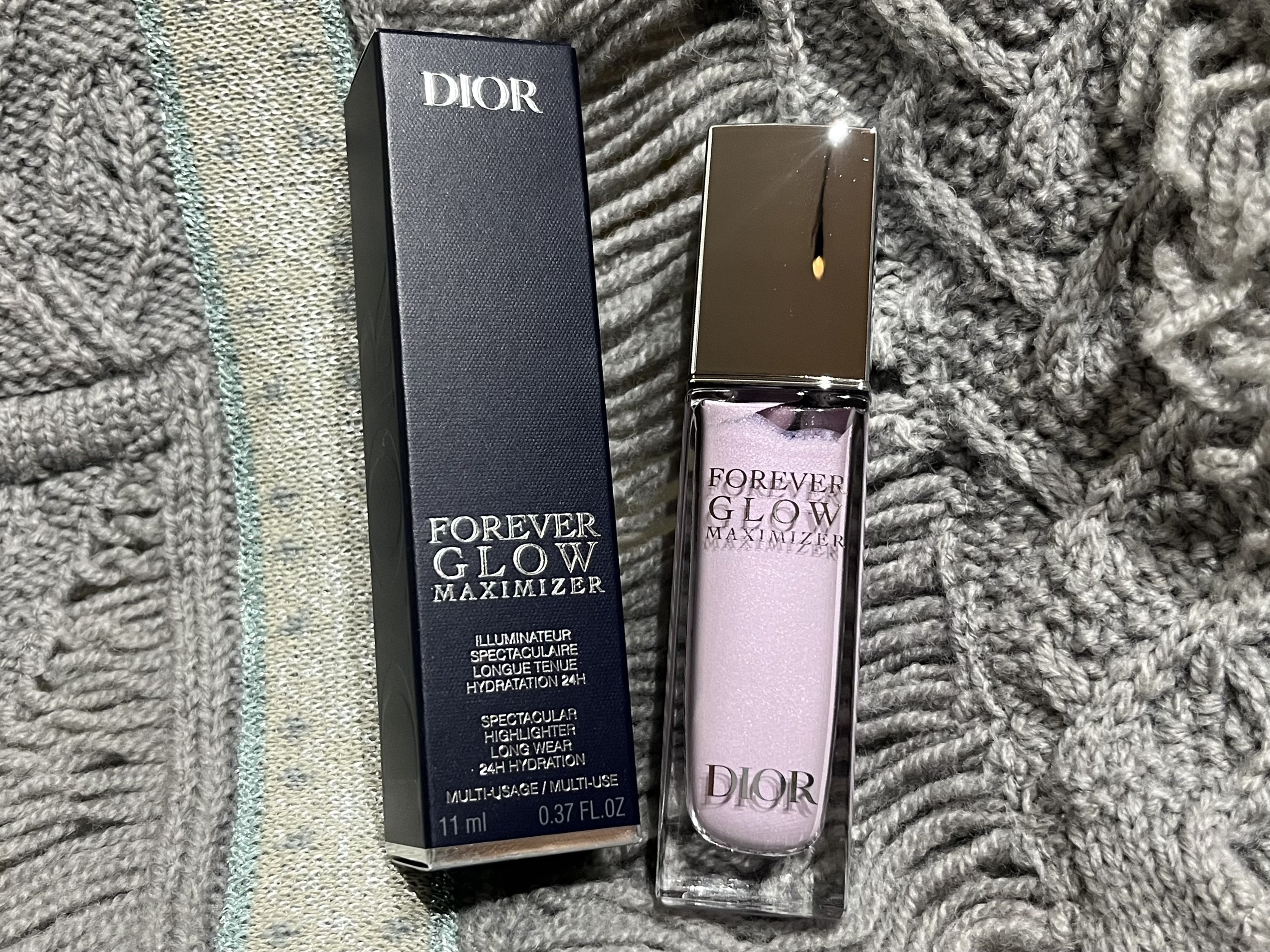 ディオールスキン フォーエヴァー グロウ マキシマイザー 10 ライラック（スプリング コレクション 2025 限定色）/Dior/ハイライトを使ったクチコミ（1枚目）