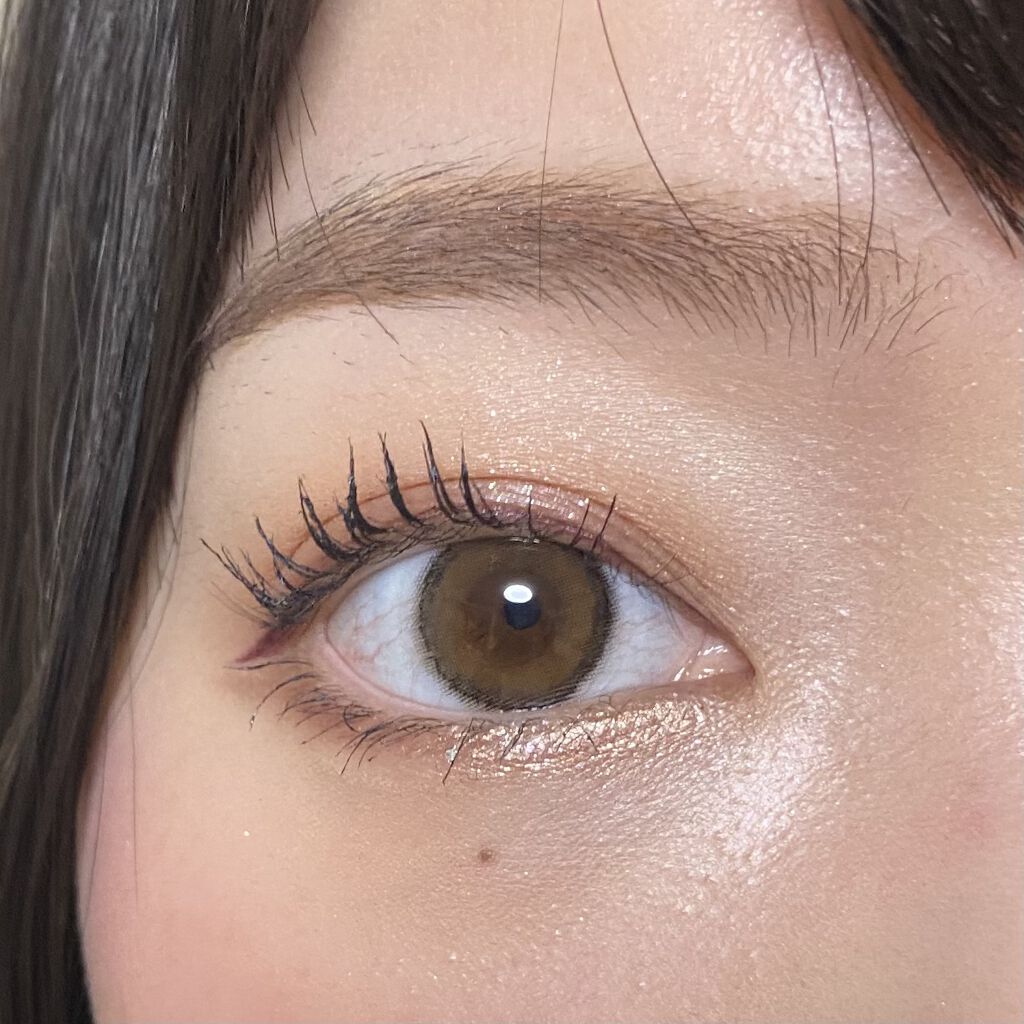 eye closet iDOL Series CANNA ROSE 1day ヌードベージュ/EYE CLOSET/ワンデー（１DAY）カラコンを使ったクチコミ（2枚目）