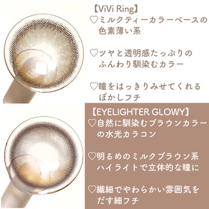 Glowy 1day/OLENS/ワンデー(1DAY)カラコンを使ったクチコミ(3枚目)