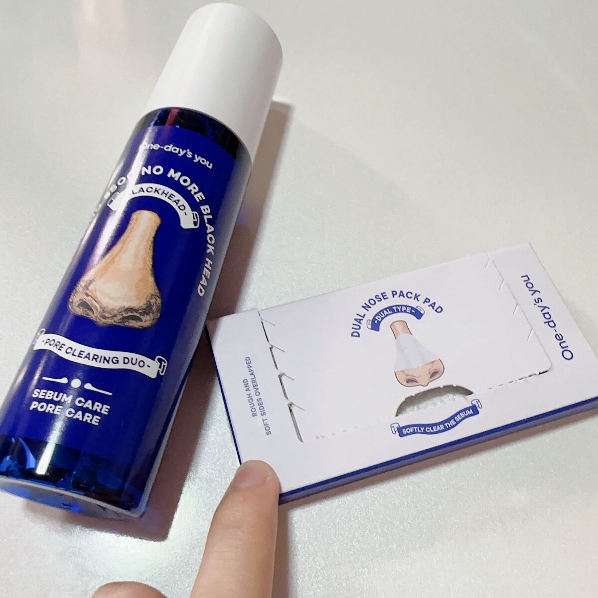 ノーモアブラックヘッド(ノーズピーリング)/One-day's you/スクラブ・ゴマージュを使ったクチコミ（2枚目）