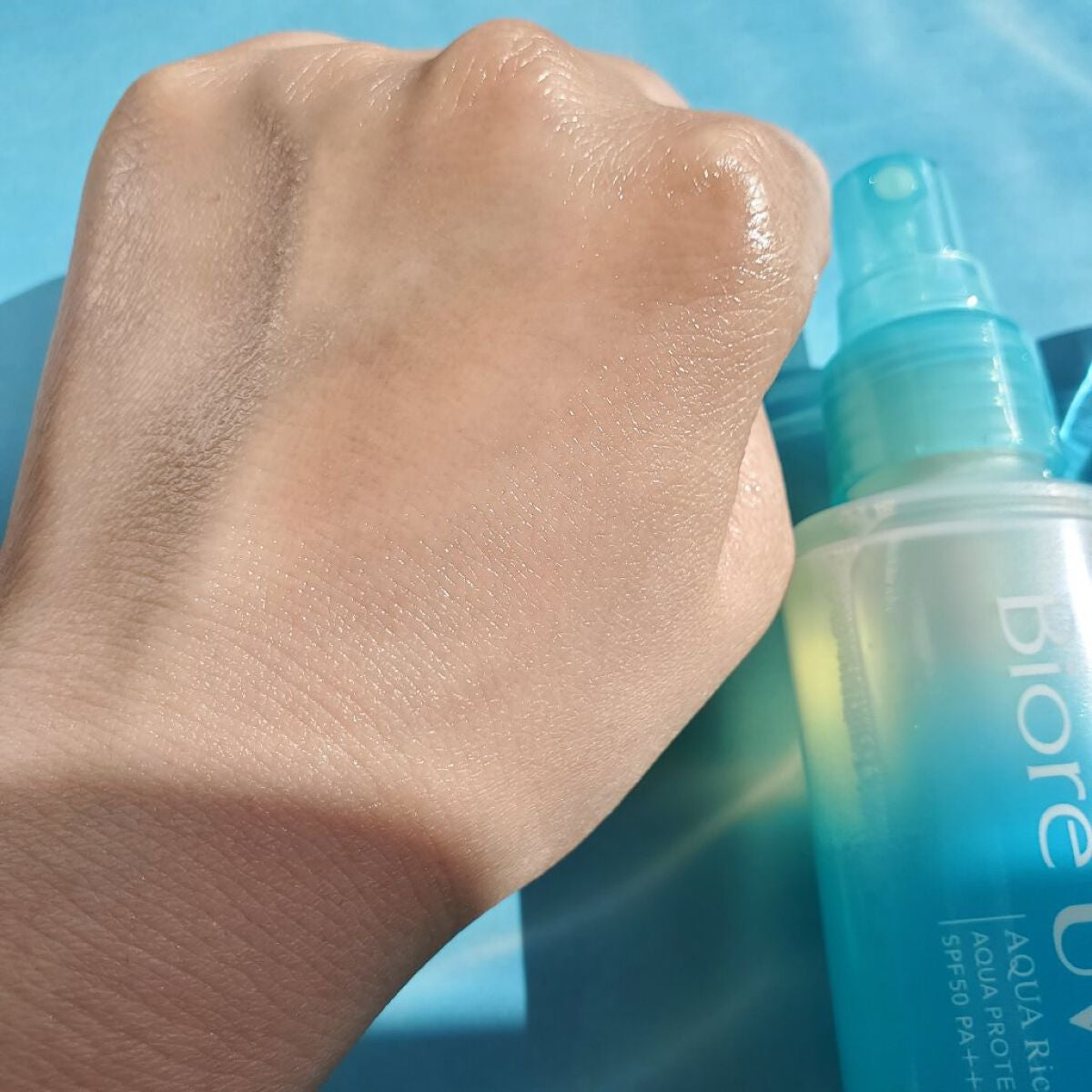 ビオレUV アクアリッチ アクアプロテクトミスト/ビオレ/日焼け止めミスト・スプレーを使ったクチコミ(4枚目)