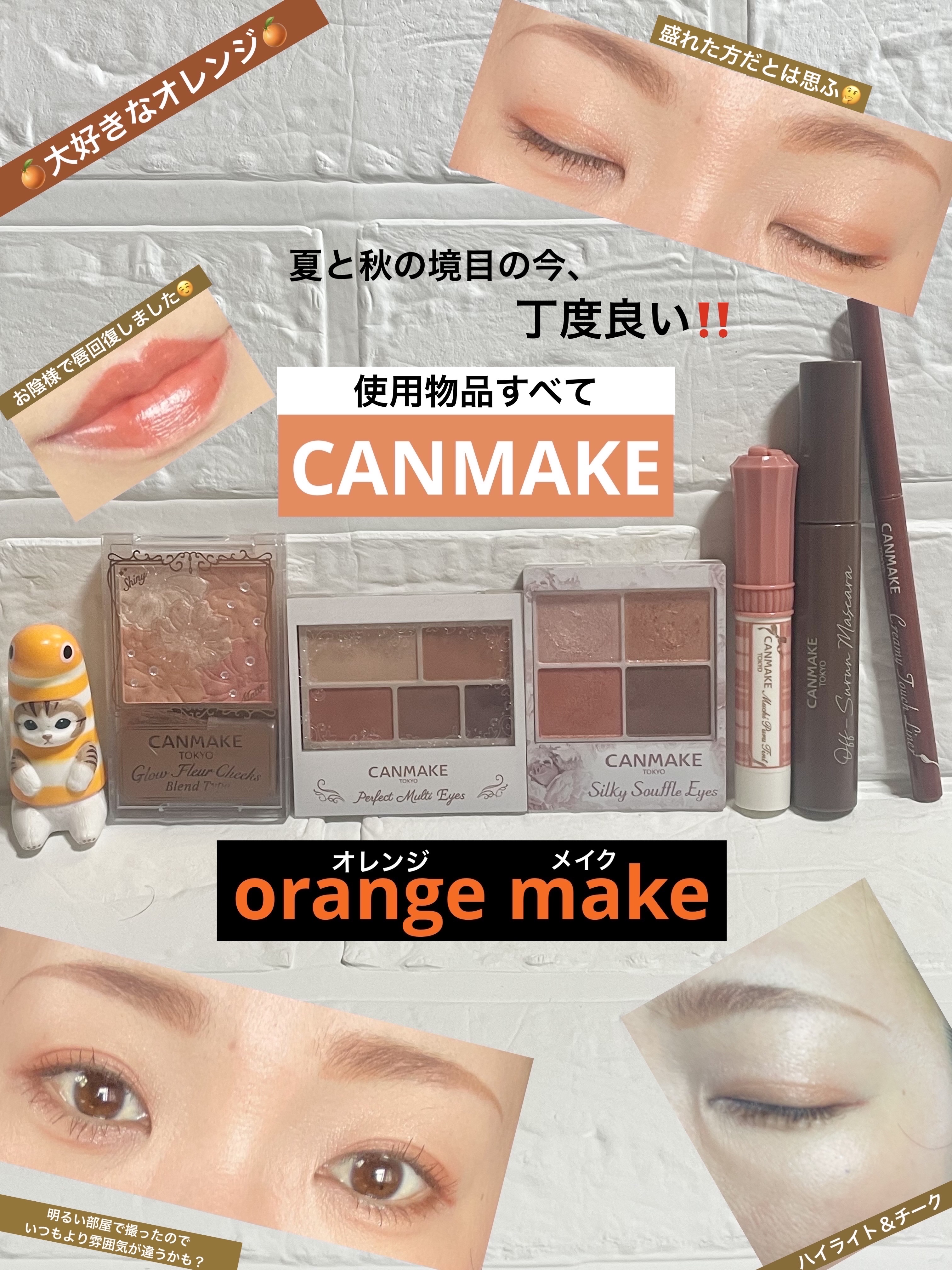 グロウフルールチークス（ブレンドタイプ）/キャンメイク/パウダーチークを使ったクチコミ（1枚目）