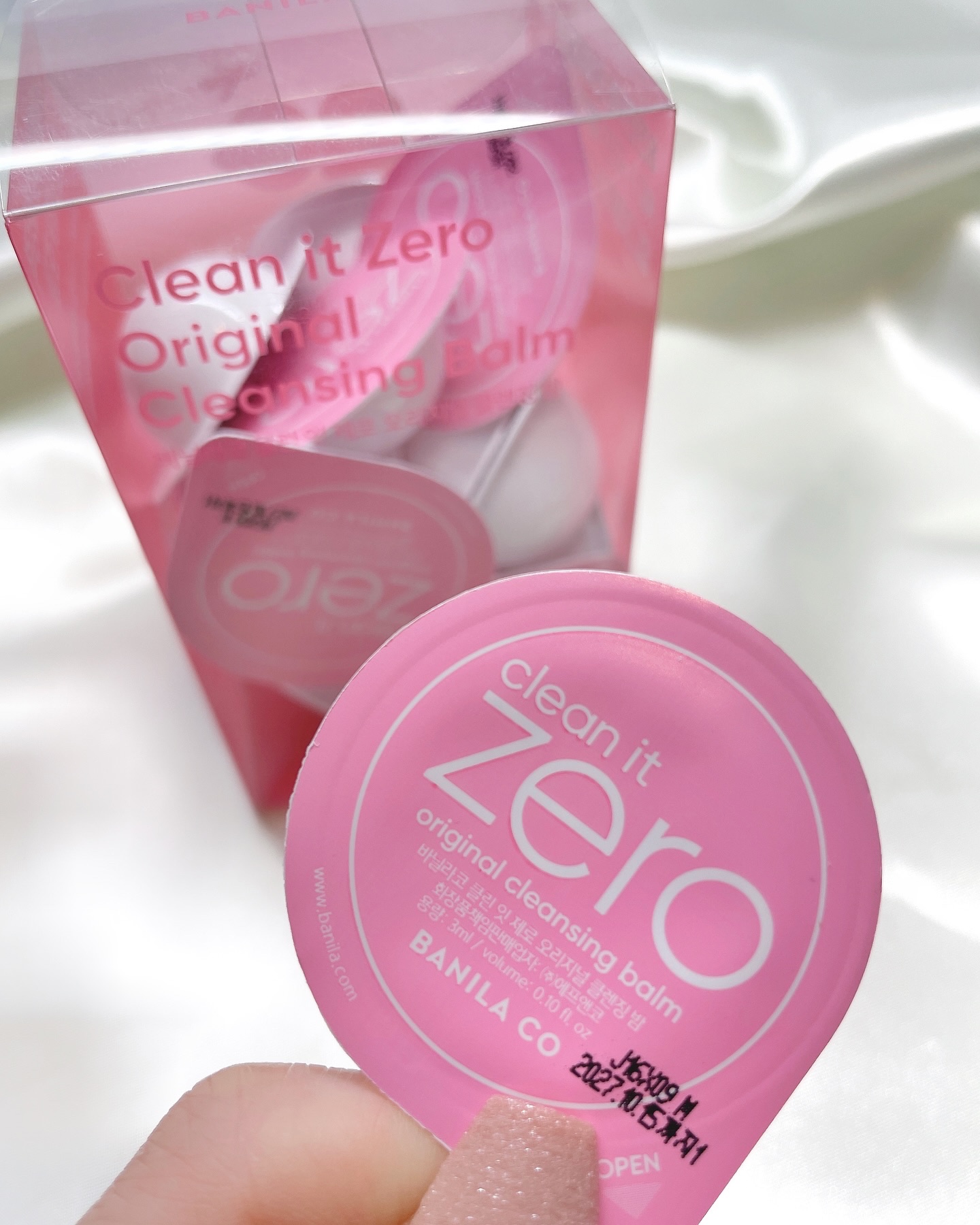 クリーンイットゼロ クレンジングバームトラベルオリジナルセット/BANILA CO/クレンジングバームを使ったクチコミ（2枚目）