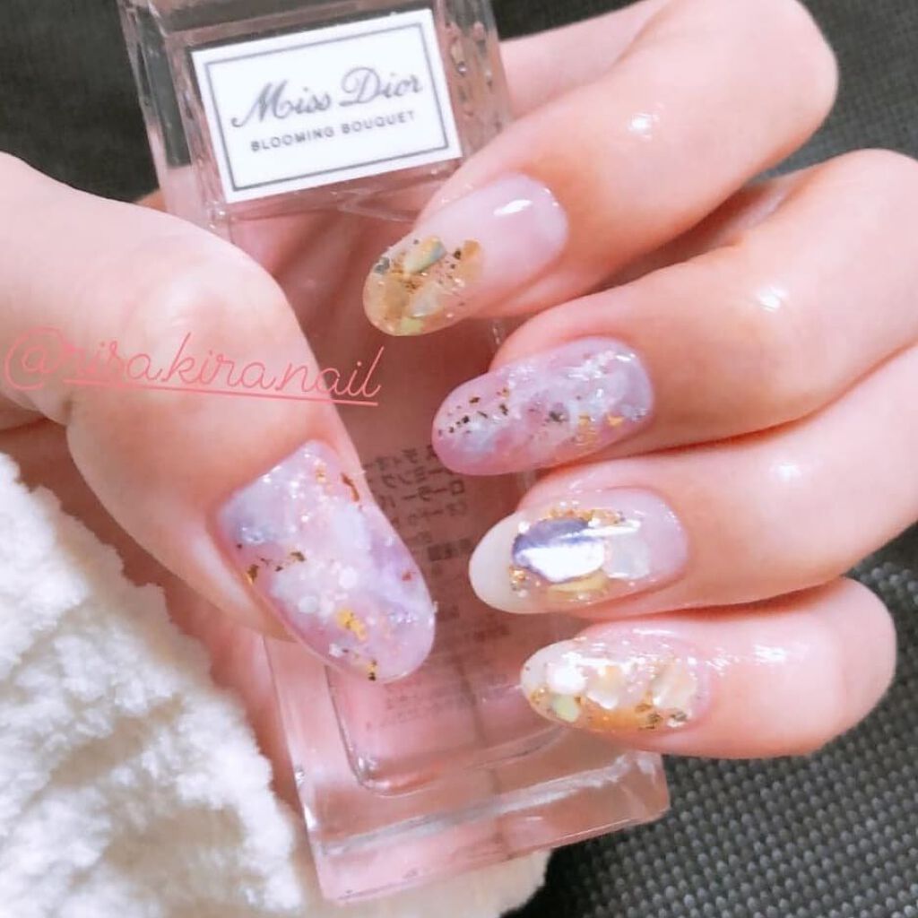 #ネイル,#ジェルネイル,#シェルネイル,#キラキラネイル,#春夏ネイル,#春ネイル,#夏ネイル,#スプリングネイルのネイルデザイン