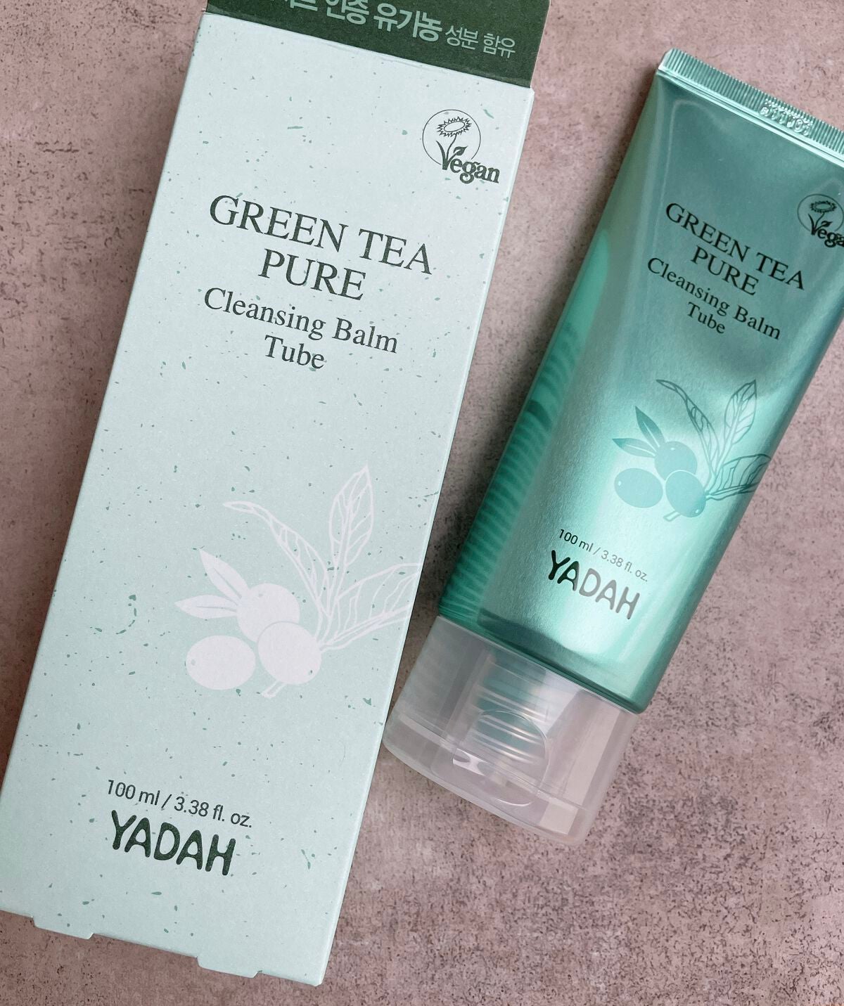 グリーンティーピュアクレンジングバームⅡ/YADAH/クレンジングバームを使ったクチコミ(3枚目)