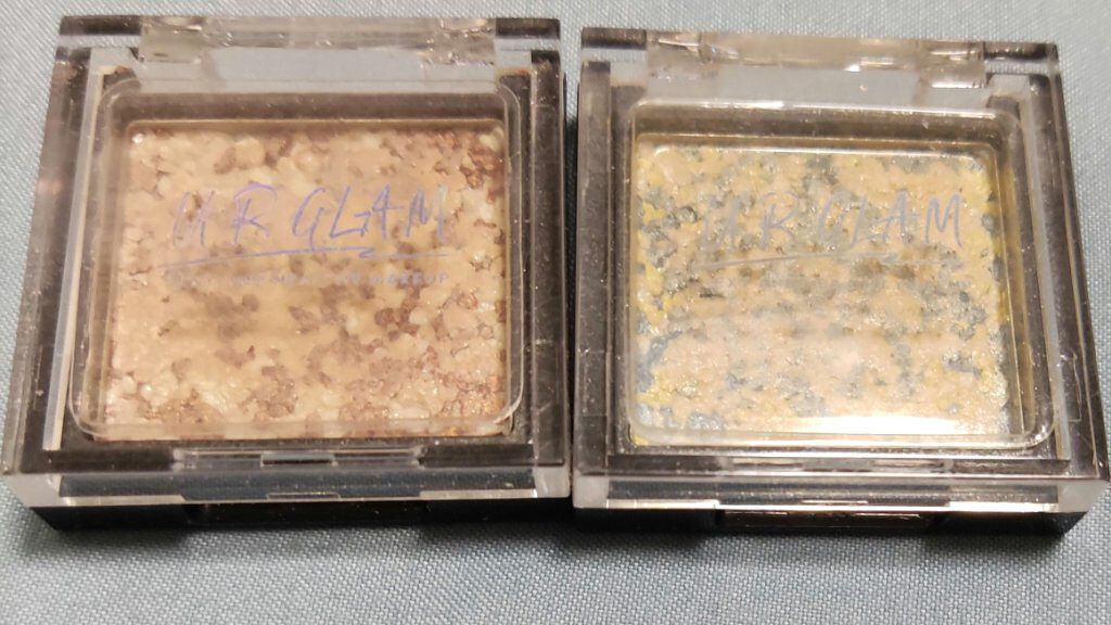 UR GLAM　MARBLE EYESHADOW 09/U R GLAM/単色アイシャドウを使ったクチコミ（1枚目）