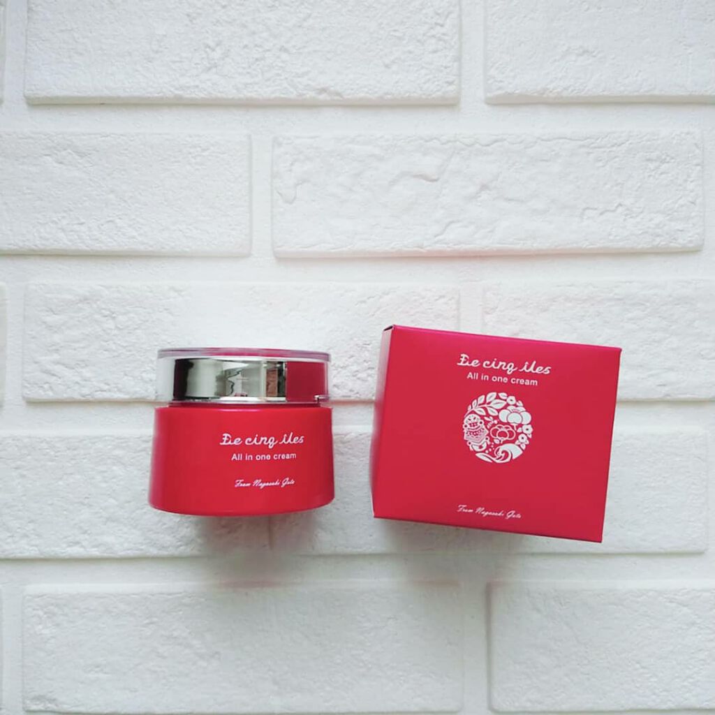 ドゥ サンクィル オールインワンクリーム/De cinq iles/オールインワン化粧品を使ったクチコミ(1枚目)