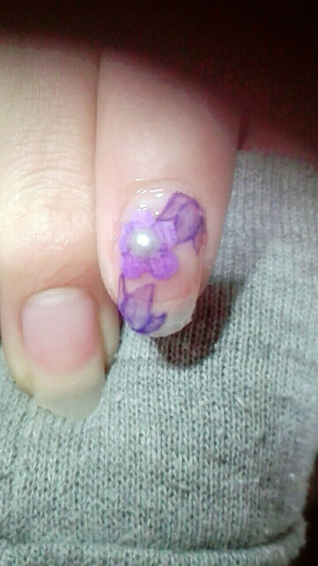 ネイルパーツアートコレクション 押し花アート/ラ・マジィ/ネイルチップ・パーツを使ったクチコミ（2枚目）