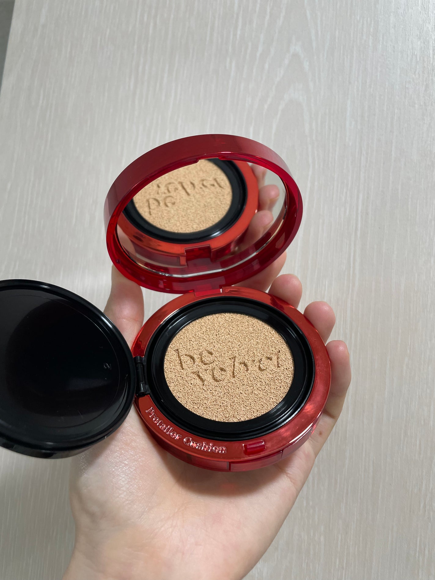 プロテーラービーベルベットカバークッション/espoir/クッションファンデーションを使ったクチコミ(2枚目)