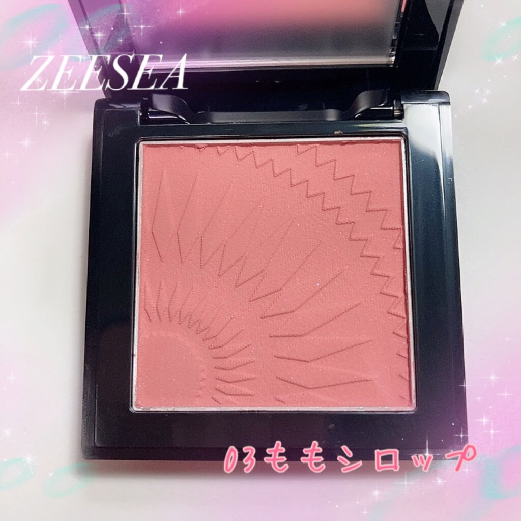 薄霧錦紗 単色チーク/ZEESEA/パウダーチークを使ったクチコミ（2枚目）
