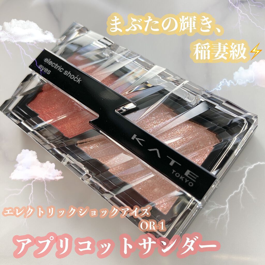 エレクトリックショックアイズ /KATE/アイシャドウパレットを使ったクチコミ(1枚目)