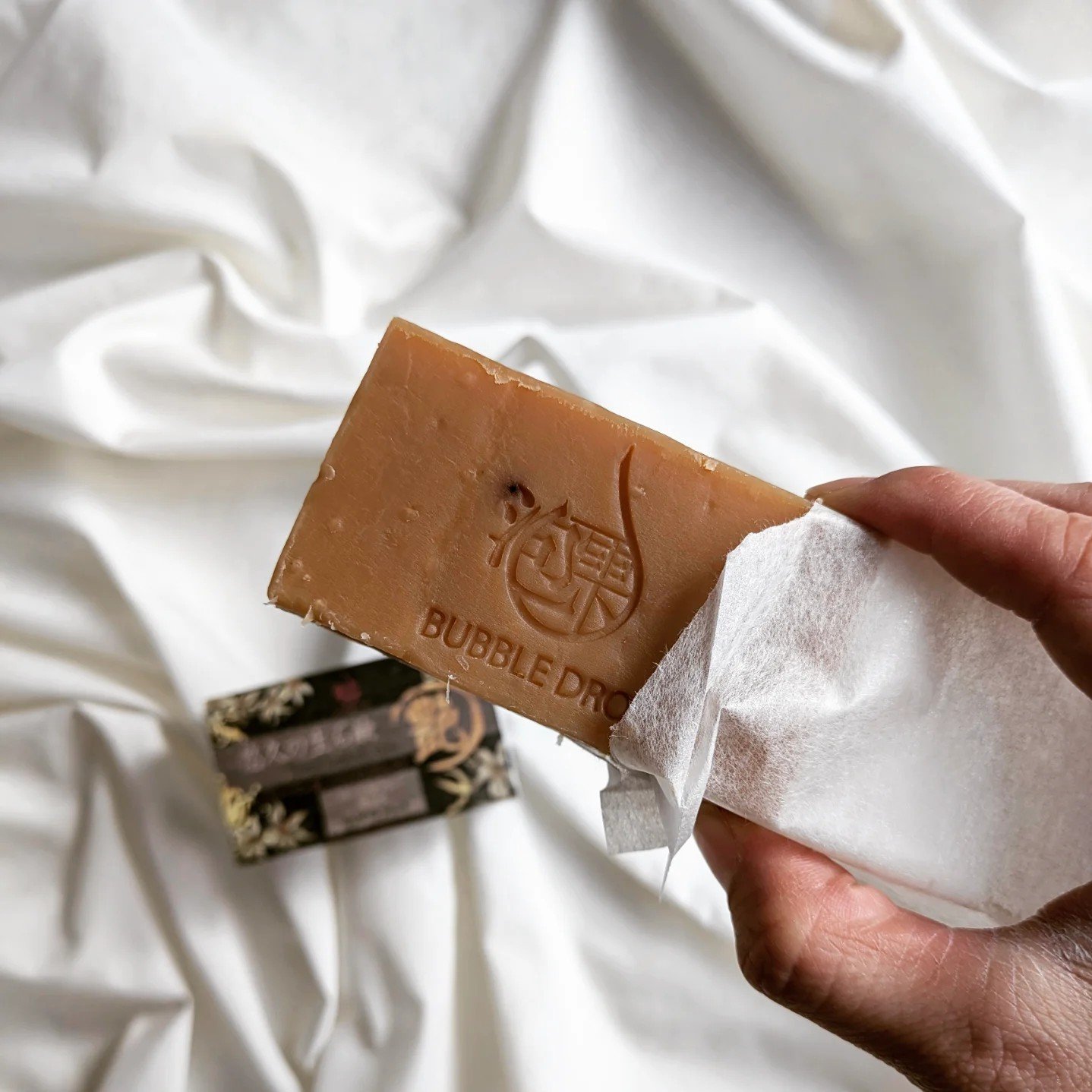 悠久の生石鹸艶/BUBBLE DROP/洗顔石鹸を使ったクチコミ（2枚目）