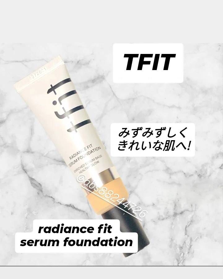 ラディアンスフィットセラムファンデーション/TFIT/リキッドファンデーションを使ったクチコミ（1枚目）
