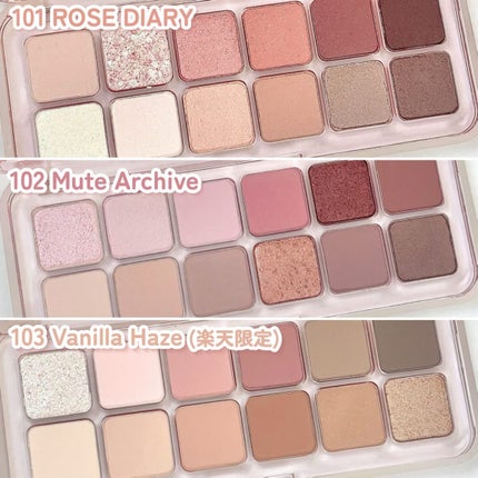 プロ アイ パレット エアー/CLIO/アイシャドウパレットを使ったクチコミ(4枚目)