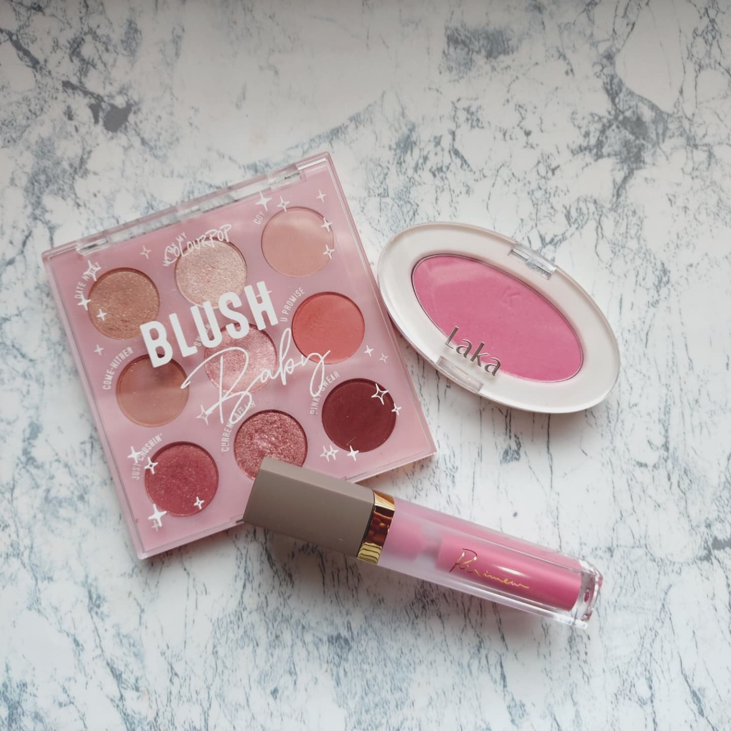 BLUSH Baby/ColourPop/アイシャドウパレットを使ったクチコミ（3枚目）