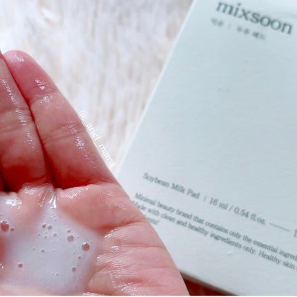 豆乳パッド/mixsoon/トナーパッドを使ったクチコミ(3枚目)