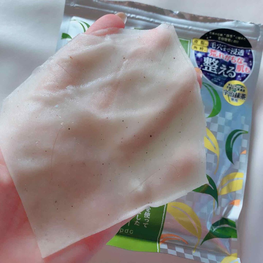 ワフードメイド 宇治抹茶パック/pdc/洗い流すパック・マスクを使ったクチコミ(3枚目)