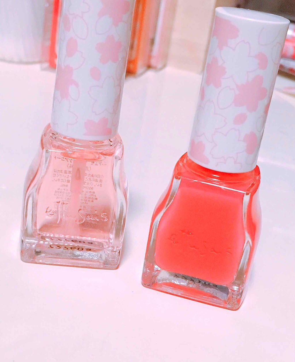 エテュセ ジェルカラーコート/ettusais/オールインワンネイルを使ったクチコミ（1枚目）