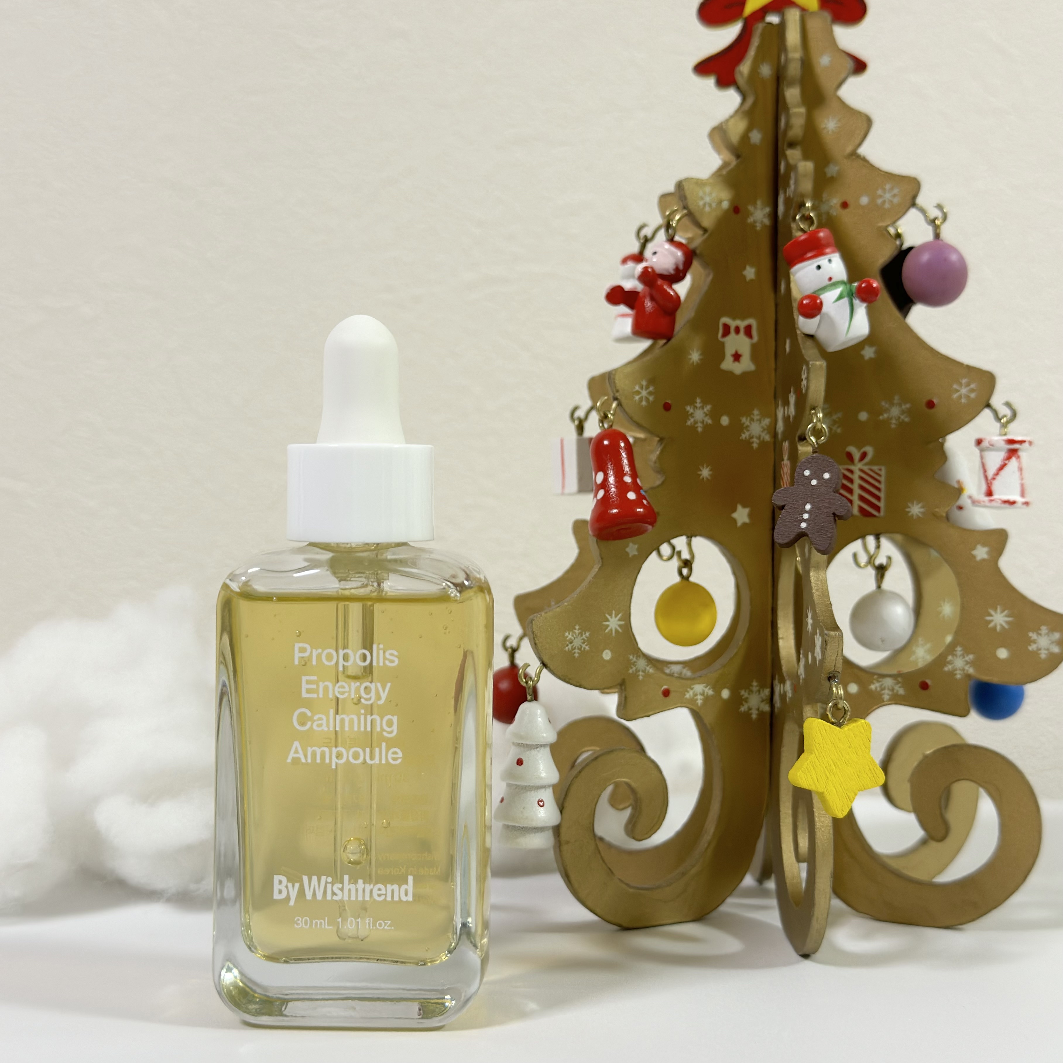 プロポリスエナジーカーミングアンプル/By Wishtrend/美容液を使ったクチコミ（3枚目）