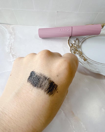 まつパ級 フィルム マスカラ (ロング&ボリューム)/FASIO/マスカラを使ったクチコミ(4枚目)