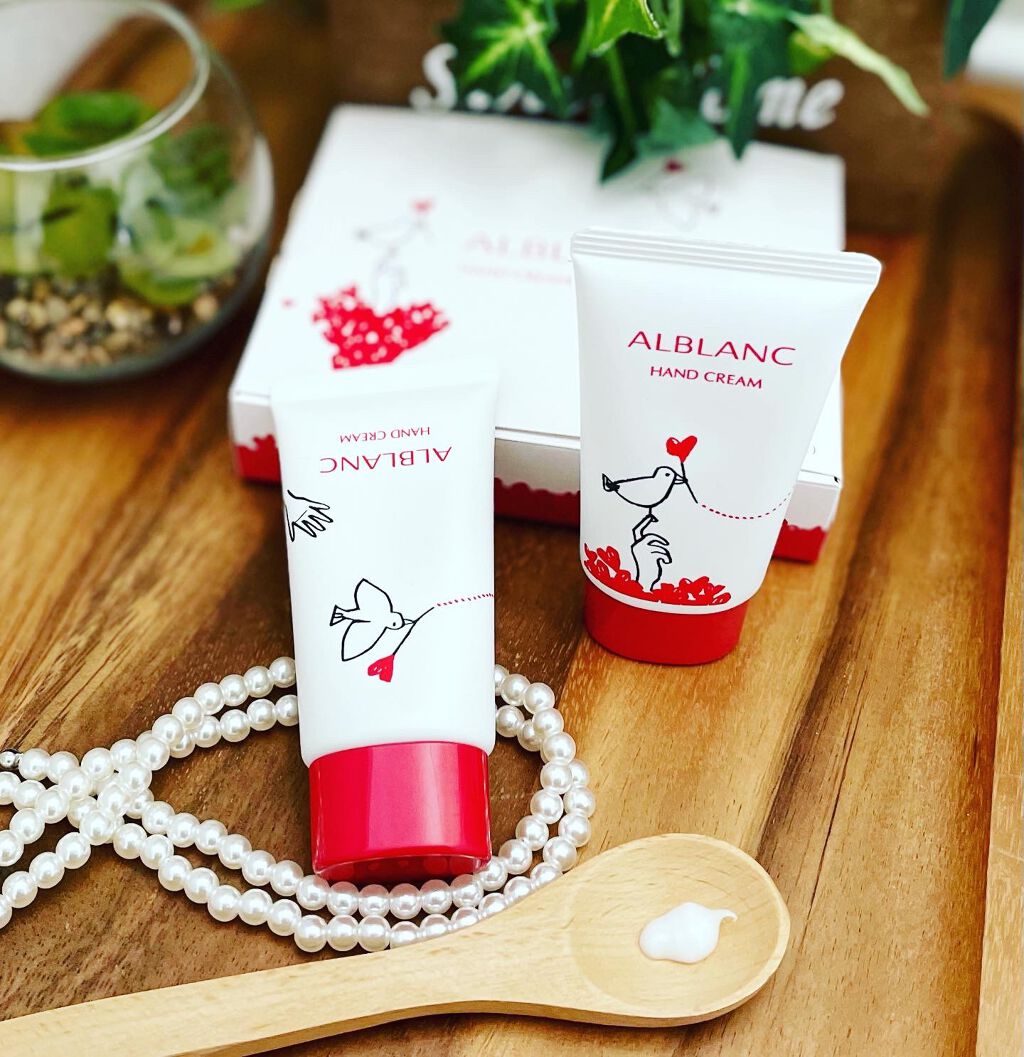 薬用美白ハンドクリーム リミテッドセット/ALBLANC/ハンドクリームを使ったクチコミ(2枚目)