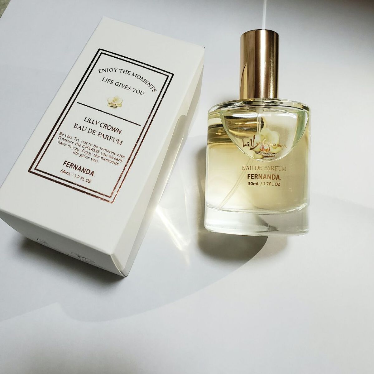 フェルナンダ オードパルファム（リリークラウン）のクチコミ「フレッシュな香り続く𓂃◌𓈒𓐍

ずっと気になっていたオードパルファム！
今までマリアリゲルのボ.....」（1枚目）