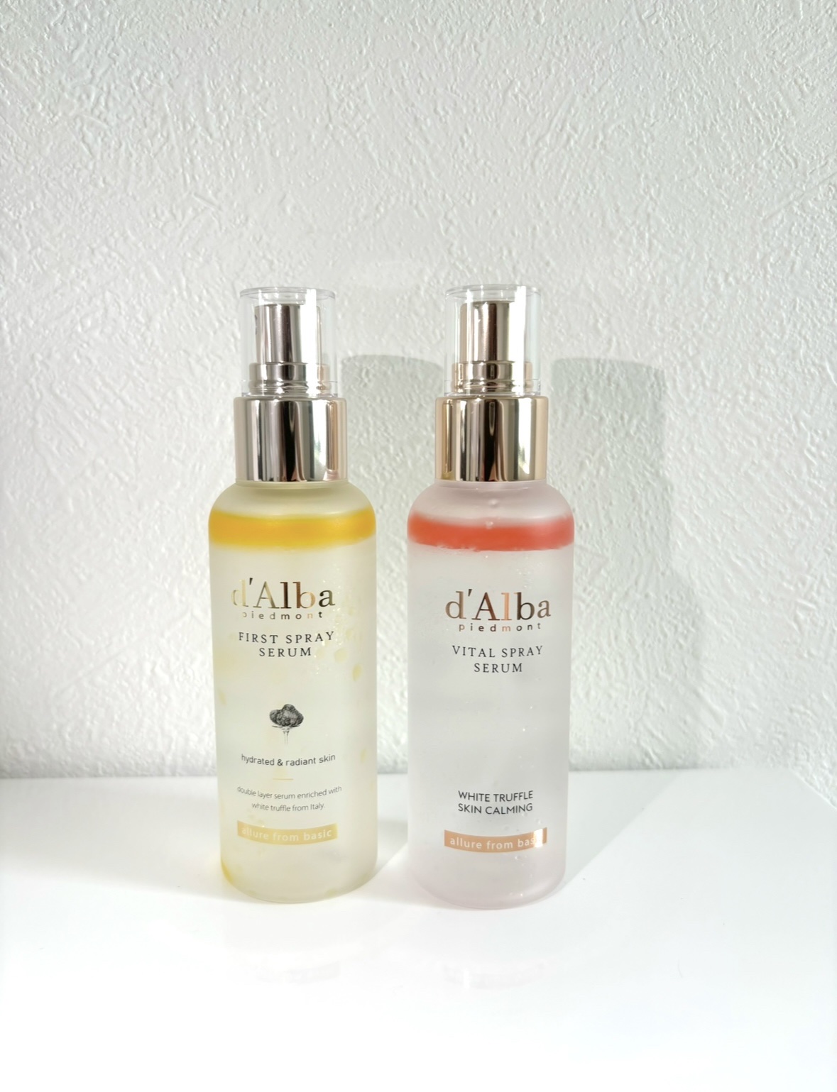 ダルバ ホワイトトリュフファーストスプレーセラム/ダルバ/ミスト状化粧水を使ったクチコミ（2枚目）