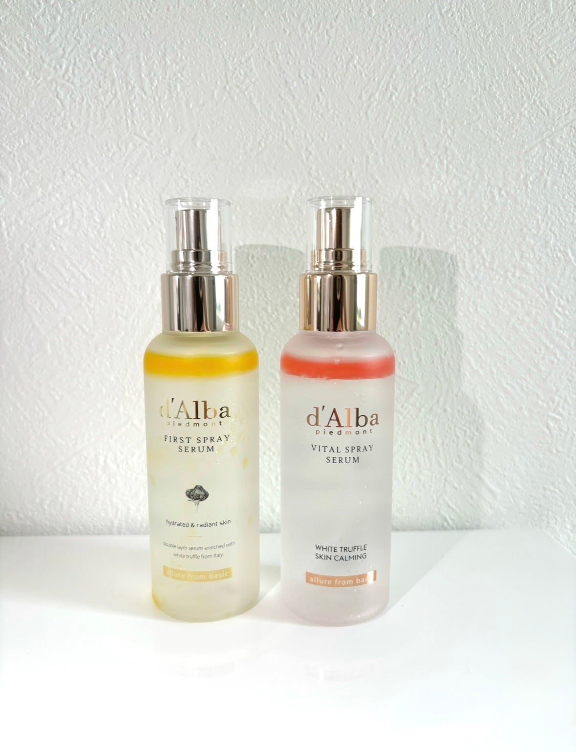 ダルバ ホワイトトリュフファーストスプレーセラム/ダルバ/ミスト状化粧水を使ったクチコミ(2枚目)
