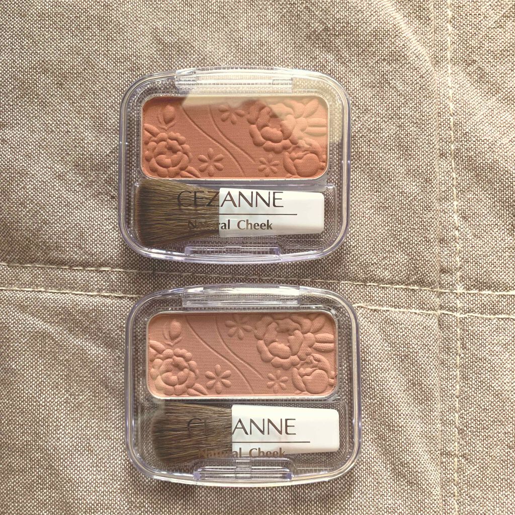 ナチュラル チークN/CEZANNE/パウダーチークを使ったクチコミ(1枚目)
