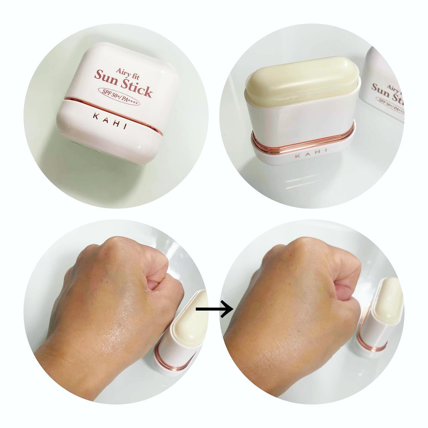 エアリーフィットサンスティック/KAHI/日焼け止めスティックを使ったクチコミ（3枚目）