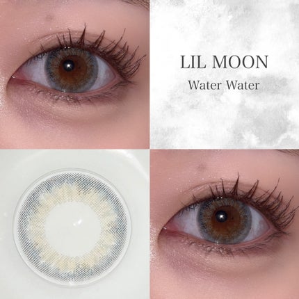 LIL MOON 1day ウォーターウォーター/LILMOON/ワンデー(1DAY)カラコンを使ったクチコミ(1枚目)
