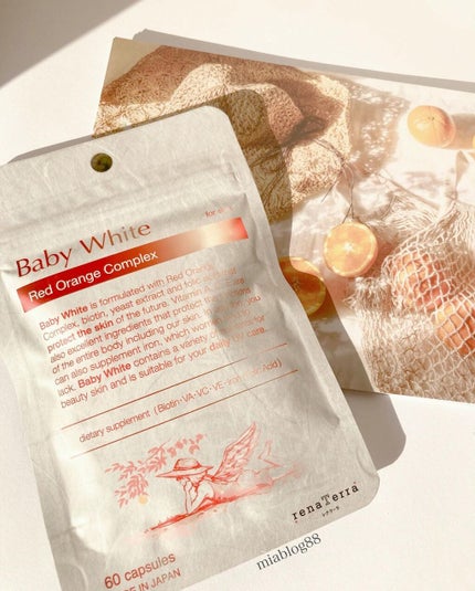 Baby White 60粒/renaTerra/美容サプリメントを使ったクチコミ(5枚目)