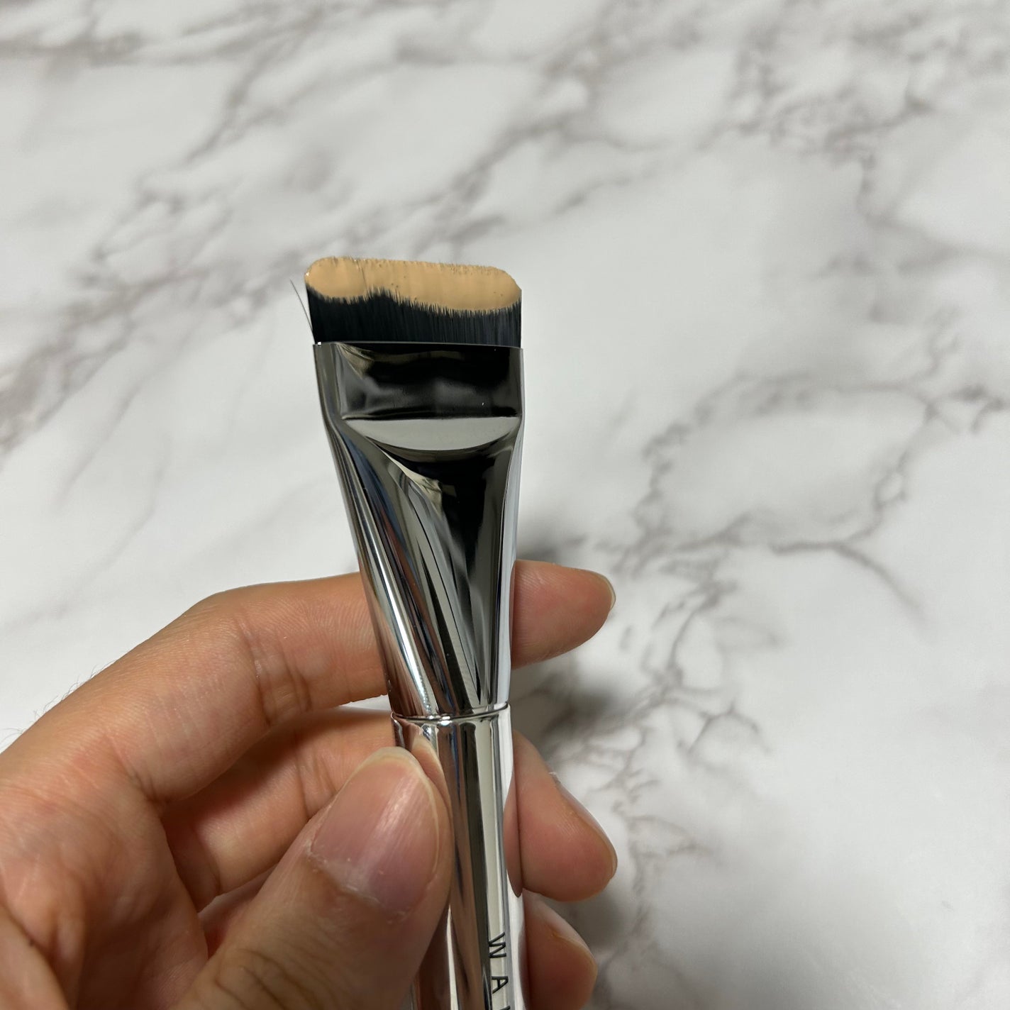 ウォーターグロウコーティングファンデーション/wakemake/リキッドファンデーションを使ったクチコミ(3枚目)