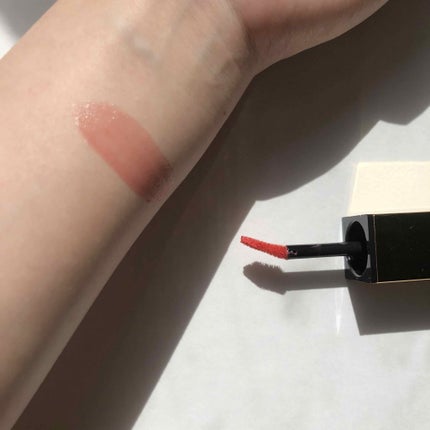 ルージュ ピュールクチュール ヴェルニ プライマリーカラー/YVES SAINT LAURENT BEAUTE/口紅を使ったクチコミ(2枚目)