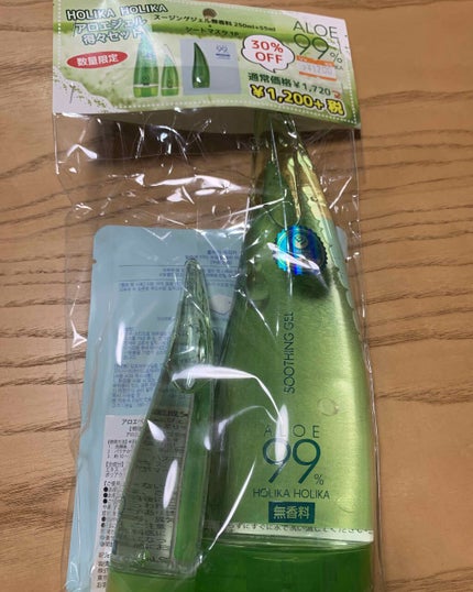 アロエ99% スージングジェル/HOLIKA HOLIKA/ボディローションを使ったクチコミ(1枚目)