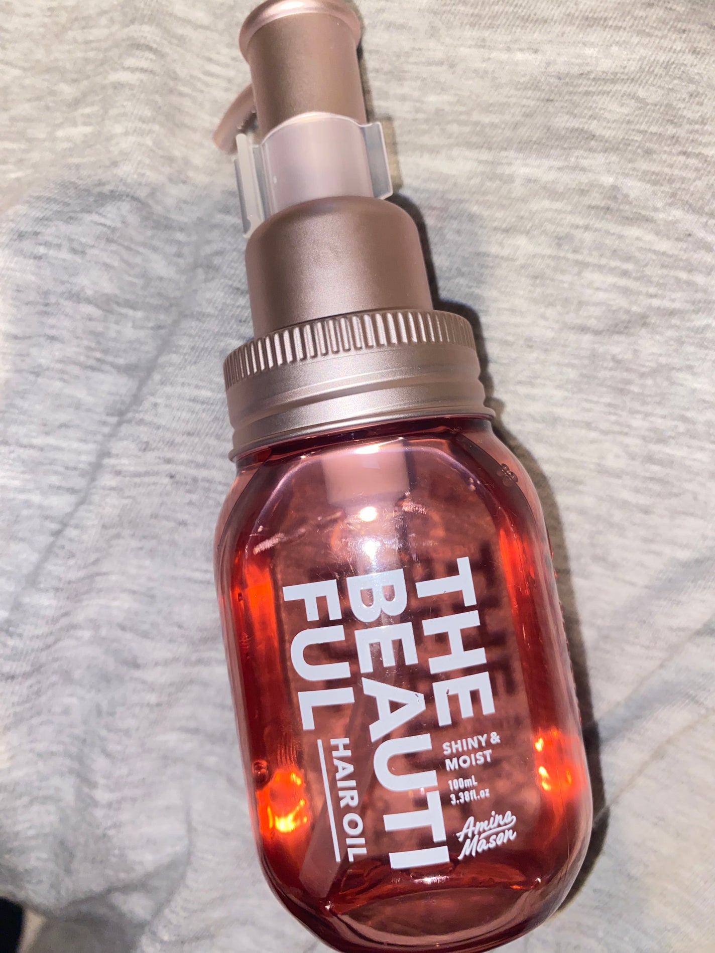 アミノメイソン シャイニー&モイスト ヘアオイル/アミノメイソン/ヘアオイルを使ったクチコミ(1枚目)