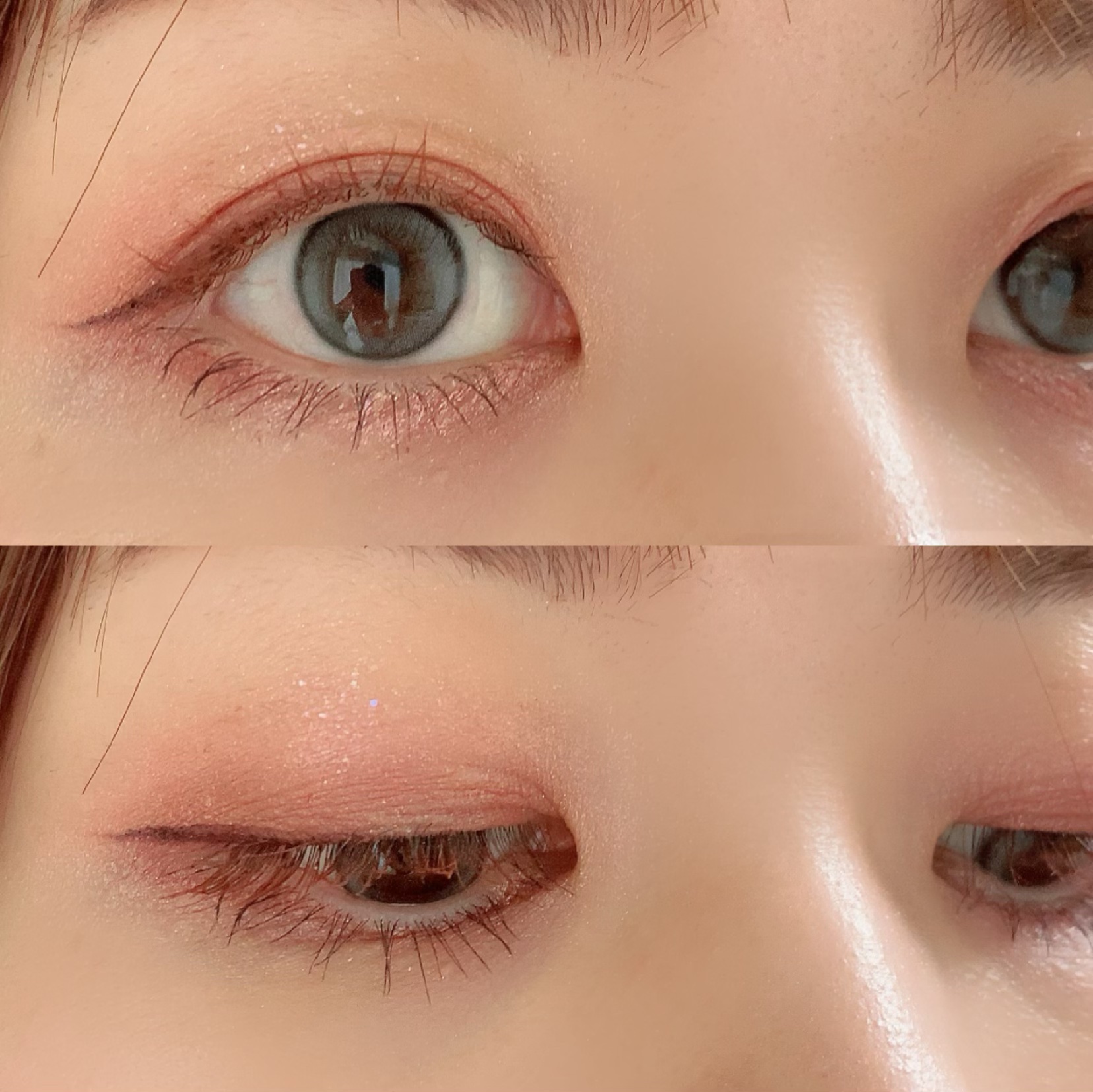 スターリット リキッドグリッター/dasique/メイクアップを使ったクチコミ（3枚目）