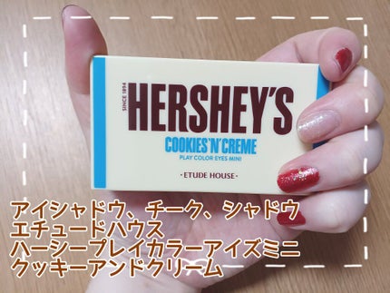 ハーシー プレイカラーアイズミニ/ETUDE/アイシャドウパレットを使ったクチコミ(3枚目)