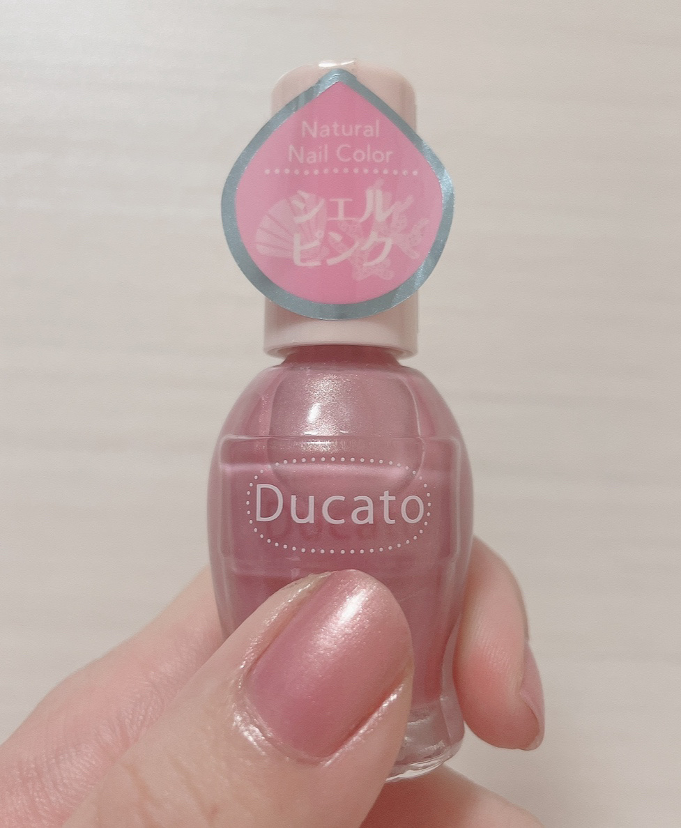 ナチュラルネイルカラーN 137 シェルピンク/デュカート/マニキュアを使ったクチコミ（1枚目）
