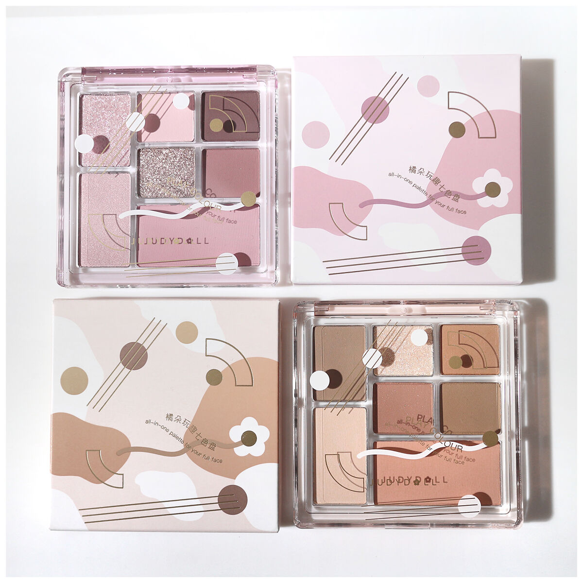 プレイカラーマルチパレット/JUDYDOLL/マルチパレットを使ったクチコミ（2枚目）