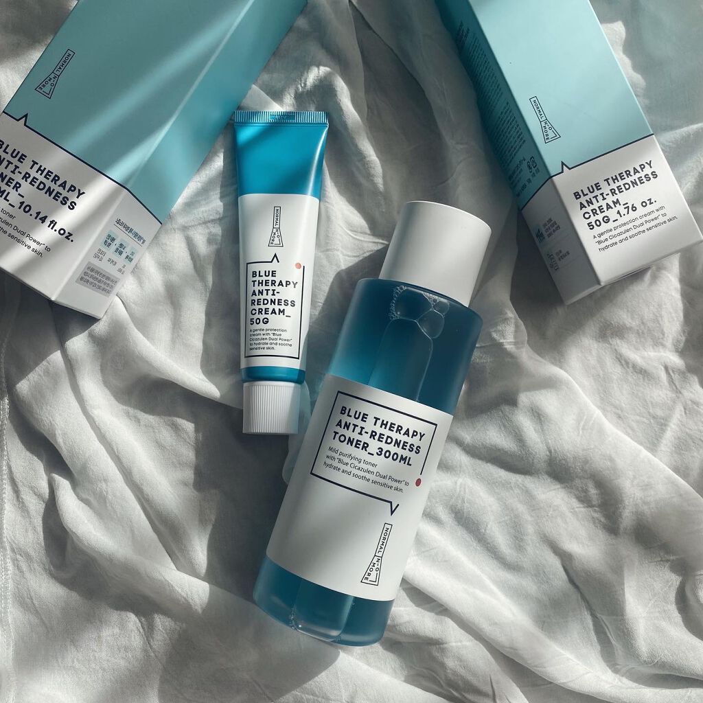 ブルーセラピー アンチ レッドネス トナー/NORMAL NOMORE/化粧水を使ったクチコミ（1枚目）