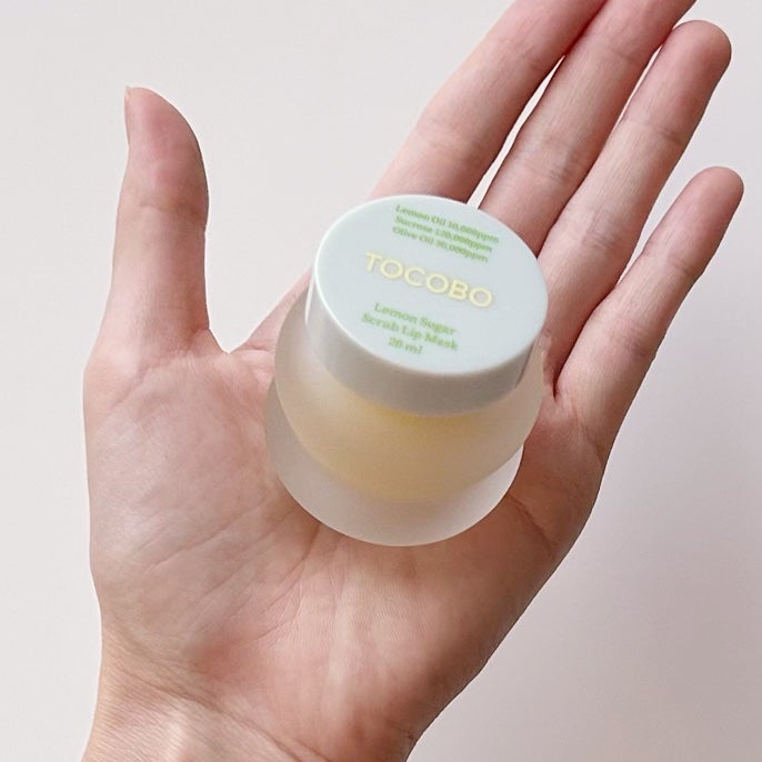 レモンシュガースクラブリップマスク/TOCOBO/リップスクラブを使ったクチコミ(5枚目)