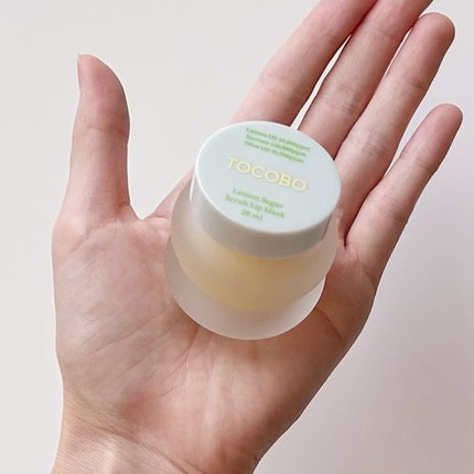 レモンシュガースクラブリップマスク/TOCOBO/リップスクラブを使ったクチコミ(5枚目)