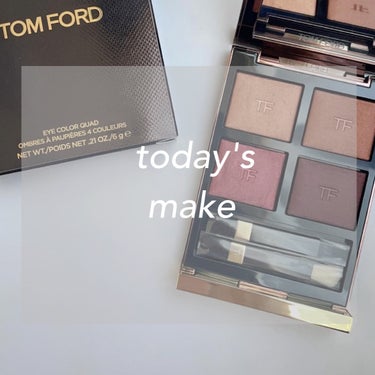 アイ カラー クォード/TOM FORD BEAUTY/アイシャドウパレットを使ったクチコミ（1枚目）