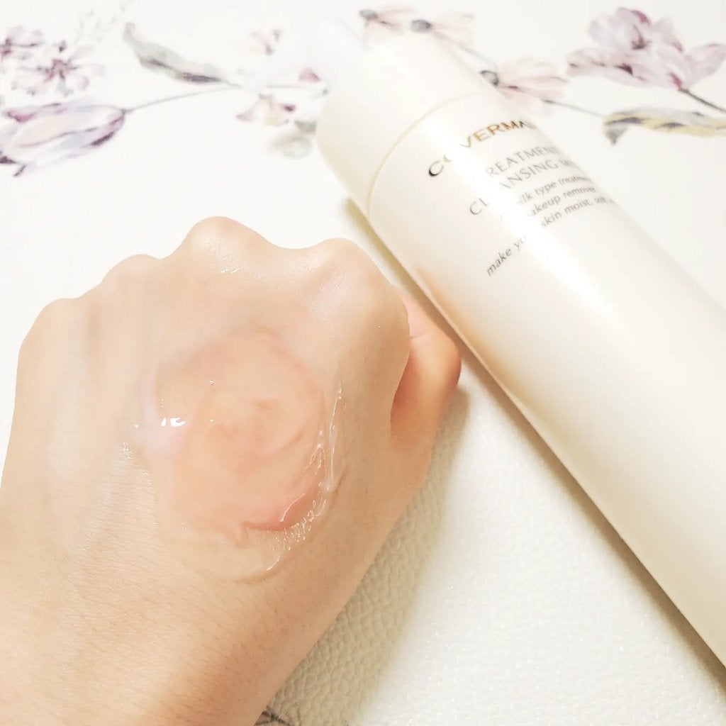 トリートメント クレンジング ミルク/COVERMARK/ミルククレンジングを使ったクチコミ(4枚目)